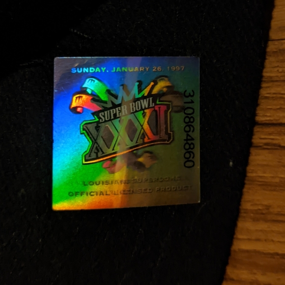 Vintage Superbowl XXXI Tailgate Party Snapback - Picture 3 of 7